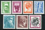 Greece #632-38 Mint Never Hinged Set From 1959 - Neufs