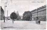 56-Torino-Piemonte-Piazza Statuto-Animata Carretto Coperto-viaggiata 1920 X S.Giovanni Galermo-Catania. - Lugares Y Plazas