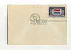 -  ETATS UNIS FDC 1941/50 . DRAPEAU DES PAYS-BAS SUR ENVELOPPE  . CACHET 1er JOUR 24/8/43 WASHINGTON - 1941-1950