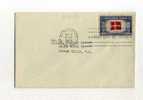 -  ETATS UNIS FDC 1941/50 . DRAPEAU DU DANEMARK  SUR ENVELOPPE  . CACHET 1er JOUR 7/12/43 WASHINGTON - 1941-1950