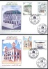 Algerije No 1479/82 FDC Theaters Van Algerije - Teatro