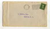 -  ETATS UNIS 1900/20 . AFFRANCHISSEMENT SIMPLE SUR ENVELOPPE DE 1902 - Covers & Documents