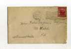 -  ETATS UNIS 1921/40 . AFFRANCHISSEMENT SIMPLE SUR ENVELOPPE DE 1928. CIRCULATION INTERIEURE - Storia Postale