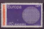 ANDORRE N° 202/03** NEUF SANS CHARNIERE EUROPA - Unused Stamps