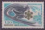 ANDORRE N° 251**  NEUF SANS CHARNIERE  EPREUVE DE DESCENTE - Unused Stamps