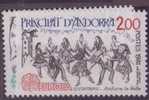 ANDORRE N° 292/93**  NEUF SANS CHARNIERE DANSES  TRADITIONNELLES - Unused Stamps
