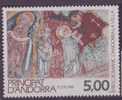 ANDORRE N° 375**  NEUF SANS CHARNIERE FRESQUE ROMANE - Unused Stamps