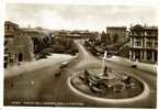 ROMA. Stazione Termini. Autobus. Fontana. Esedra. Vg. Per S. PELLEGRINO TERME C/fr. 1935. - Plaatsen & Squares