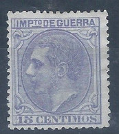 ESNE6SASG-L2694TTAM.Espagne.Spain .ALFONSO  Xll .Impuesto De Guerra.879.(Ed NE 6) Sin Goma.MUY BONITO - Ungebraucht