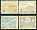 Greece C1-4 Mint Never Hinged Airmail Set From 1929 - Nuevos