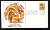 Hand-Ball:World University Champions.1975. Oblitération Bucuresti 12.1.1975.Env. Commemorative – Special Cancel Handball - Handball