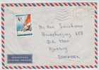 Greece Air Mail Cover Sent To Denmark 31-10-1983 - Cartas & Documentos