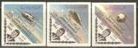 North Yemen 1964 Mi# 332-334 A ** MNH - Overprinted - Pres. John F. Kennedy / Space - Asia