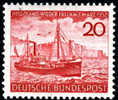 Germany 690 Mint Hinged Return Of Heligoland From 1952 - Ongebruikt