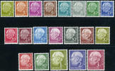 Germany 702-21 Mint Never Hinged Pres. Heuss Set From 1954-60 - Nuovi