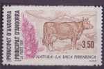 ANDORRE N° 405/06** NEUF SANS CHARNIERE FAUNE LE MOUTON- LA VACHE - Nuevos