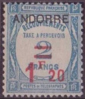 ⭐ Andorre - Taxe - YT N° 13 * - Neuf Avec Charnière ⭐ - Neufs