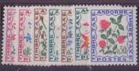 ANDORRE N° 46/52** TAXE NEUF SANS CHARNIERE - Unused Stamps