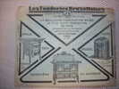 19/049  ENVELOPPE ILLUSTRE VERSO COMPTES CHEQUE POSTAUX   1923 - Lettres & Documents