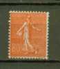 FRANCE N° 203 ** - 1903-60 Sower - Ligned