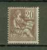 FRANCE N° 113 * - 1900-02 Mouchon