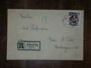 Austria,Osterreich Republik Stamp,Cover,Registered Letter,R Judenburg Postal Label,vintage Letter - Covers & Documents