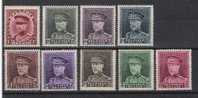 Belgie OCB 317 / 324 (*) - 1931-1934 Quepis