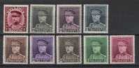 Belgie OCB 317 / 324 (*) - 1931-1934 Quepis