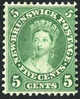 New Brunswick #8 Mint No Gum 5c Victoria From 1860 - Unused Stamps