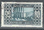 GRAND LIBAN, 1930, Yvert N° 143 Obl , 7,50 P  ," Baalbek" TB, Cote 1,10 Euro - Altri & Non Classificati