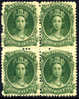 Nova Scotia #11 Mint 8-1/2c Victoria Block Of 4 From 1860 - Unused Stamps