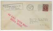GB Queen Mary 1936 Maiden Voyage Cacheted Cover - Lettres & Documents