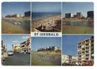 Sint-Idesbald - Saint-Idesbald (Koksijde - Coxyde). 6 Zichten, Strand. 6 Vues, Plage. - Koksijde