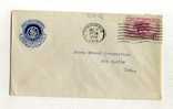 -  ETATS UNIS 1921/40 . AFFRANCHISSEMENT SIMPLE  SUR ENVELOPPE DE 1938  . CIRCULATION INTERIEURE - Storia Postale