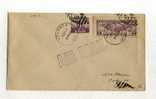 -  ETATS UNIS POSTE AERIENNE 1918/40 . AFFRANCHISSEMENT COMPOSE SUR ENVELOPPE  DE 1934 .  CIRCULATION INTERIEURE - 1c. 1918-1940 Storia Postale