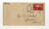 -  ETATS UNIS 1900/20 . AFFRANCHISSEMENT SIMPLE SUR ENVELOPPE  DE 1909 .  CIRCULATION INTERIEURE - Storia Postale