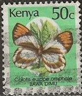 KENYA 1988 Butterflies - 50c - Colotis Evippe FU - Kenya (1963-...)