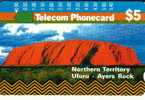 AUSTRALIA $5 STATE SERIES 1991 NORTHERN TERRITORY ULURU AYERS ROCK AUS-037 MINT  READ DESCRIPTION !! - Australia