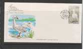 Jersey Sur FDC Cygne Oie - Cisnes