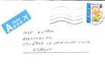 Bl053/  BELGIEN - Blume, Flower (Brief, Cover, Lettre) - Storia Postale