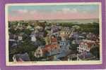 Birds-eye View Of Nantucket, Mass. 1910-20s - Nantucket