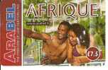 Télécartes / ARABEL AFRIQUE Prépayée Internationale De 7.5 € / Occasion / Souple / Bon état (lot B) - Autres - Afrique