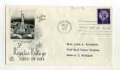 -  ETATS UNIS . FDC 1951/60 . LIBERTY . CACHET 1er JOUR ALBANY 24/6/54 - 1951-1960