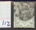 SG 211 1/- Green Cat £60 - Used Stamps