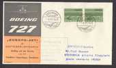 Denmark Airmail Luftpost Lufthansa Erstflug First Flight 1964 Frankfurt  Germany - Copenhagen - Stockholm Sweden - Airmail