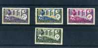 - FRANCE COLONIES . SUITE DE TIMBRES DE L´A.E.F. DE 1937/38 . - Neufs