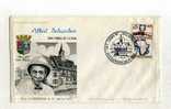 -  FRANCE  ENVELOPPE PHILATHELIQUE . 90e ANNIVERSAIRE DU Dr A. SCHWEITZER 1965 - Albert Schweitzer