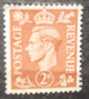 GRAN BRETAGNA 1950 Nr 253 Re Giorgio VI  2 P - Used Stamps