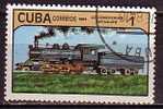 G0679 - CUBA Yv N°2551 TRAINS - Gebraucht