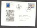 Slovakia 1999 FDC Cover Persönlichkeiten Pavol Orszag-Hviezdoslav Poet To Denmark - FDC